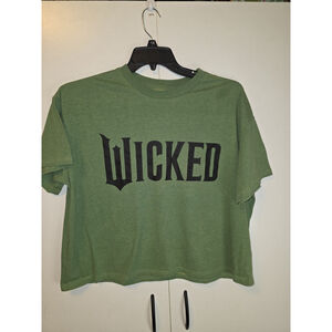 Wicked the Musical Women's Cropped T-Shirt Size XL